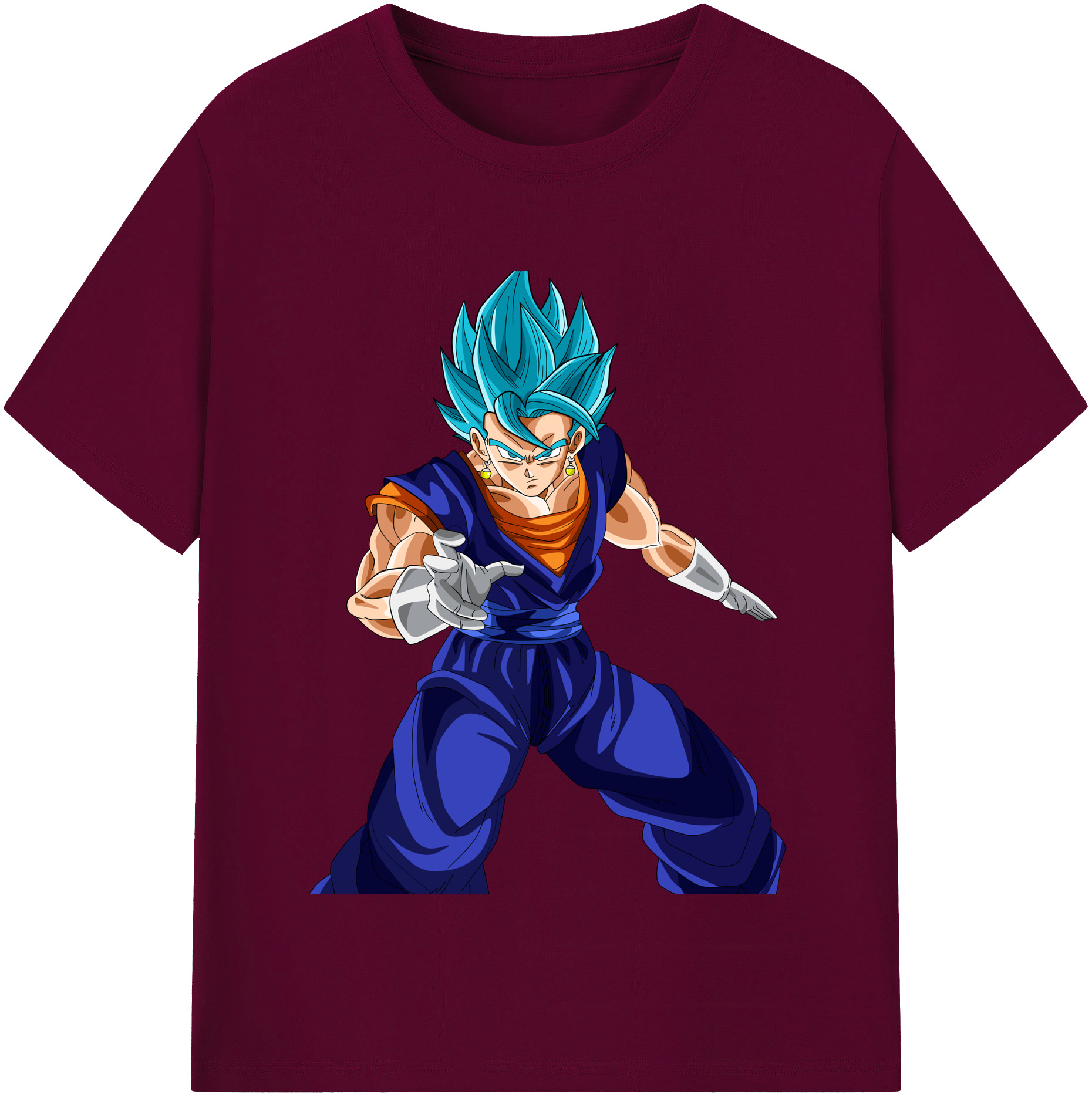 （画像用） ドラゴンボール ベジット DRAGON BALL Vegetto レディースカジュアルプリントTシャツ（綿100％）